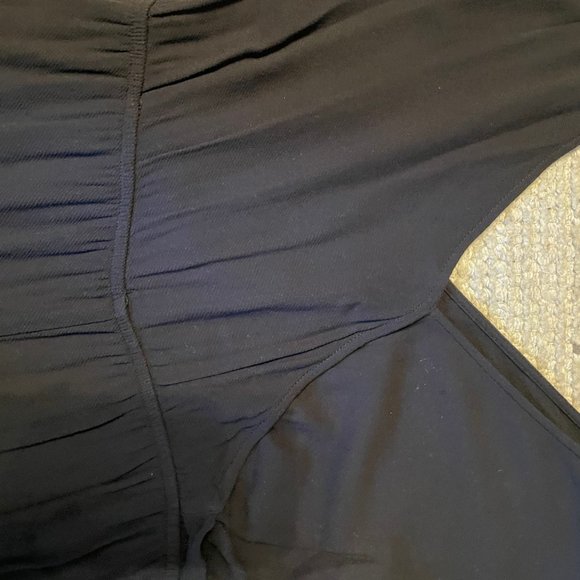 MOD REF│Black Romper with Tied Waist - Picture 7 of 8